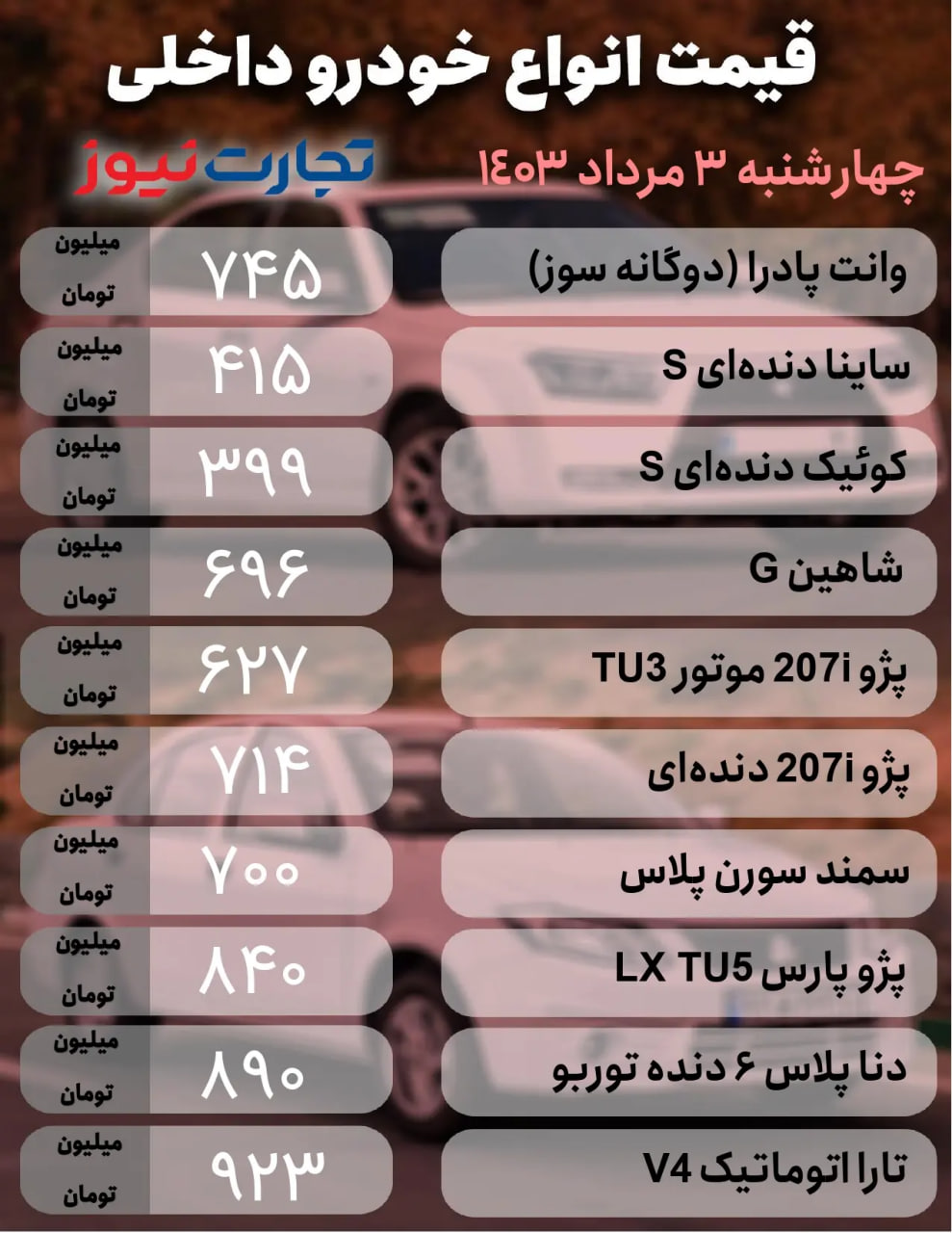 قیمت-خودرو-داخلی