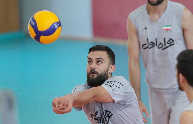 والیبال . حضرت پور