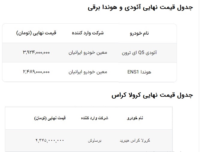 قیمت-خودرو