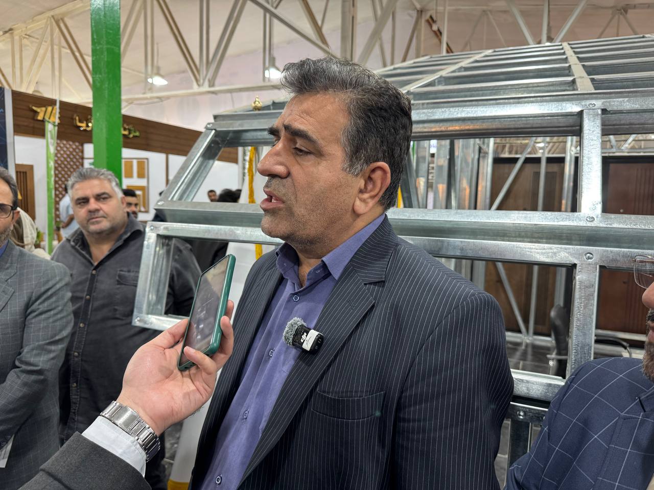 نمایشگاه صنعت ساختمان ساری پل ارتباطی صنعت و دولت می شود