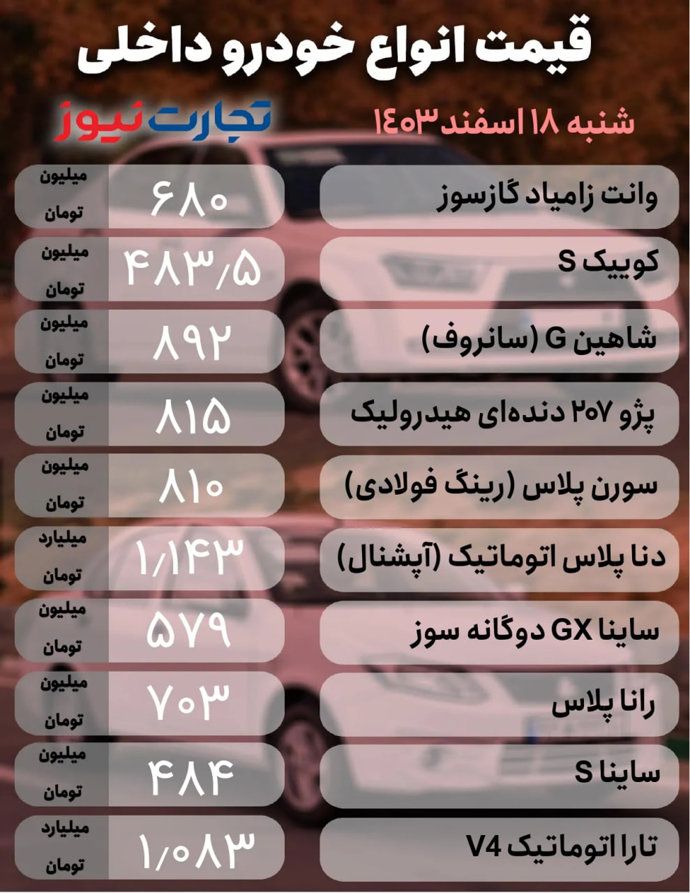 قیمت-خودرو-۱۵