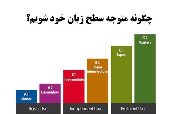 چگونه متوجه سطح زبان خود شویم؟

