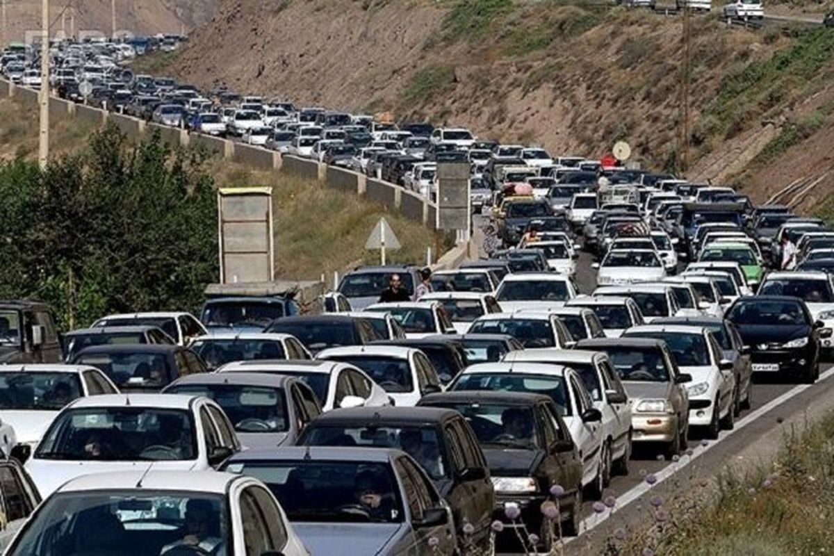  ترافیک سنگین در جاده چالوس/تردد روان در مرز مهران
