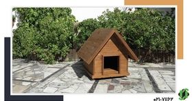 طراحی مدرن خانه حیوانات چوبی