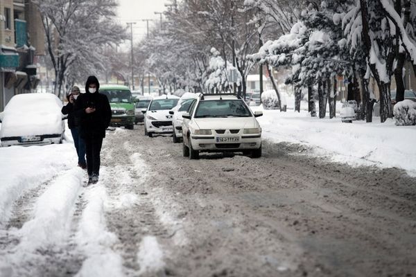 هجوم توده بارشی سنگین به ایران / سرمای بی سابقه وارد کشور شد