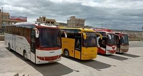 برنامه ناوگان اتوبوسرانی در ایام اربعین