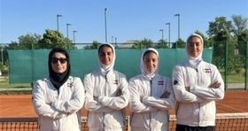 پایان کار نمایندگان تنیس ایران با کسب عنوان نهمی 