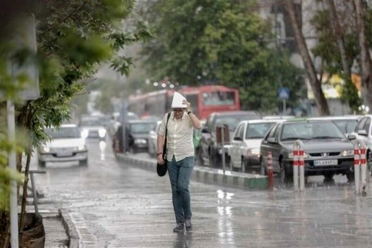 باران در راه تهران / تهرانی ها منتظر باران و هوای سرد باشید 