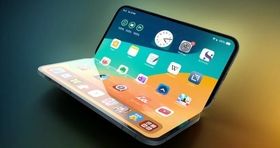 موبایل تاشدنی اپل لو رفت