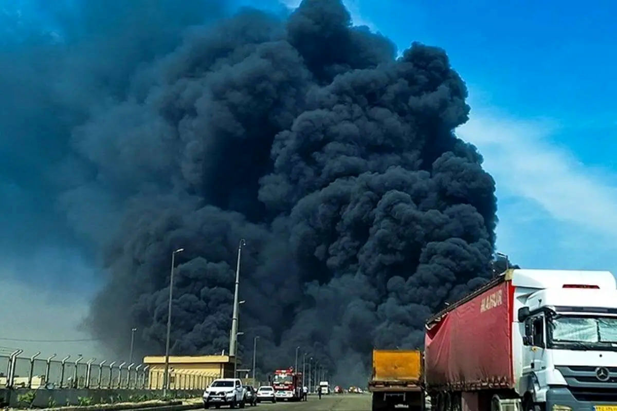 حادثه بندر شهید رجایی به گردن اسرائیل افتاد