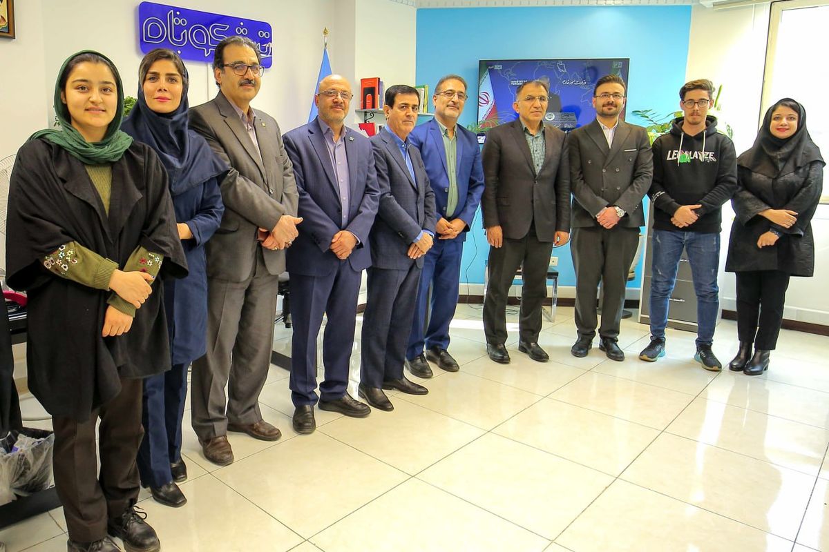 بازدید هیئت رئیسه انجمن نمایشگاه های بین المللی کشور از تحریریه تیتر کوتاه