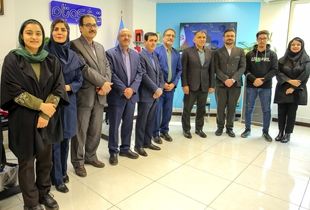 بازدید هیئت رئیسه انجمن نمایشگاه های بین المللی کشور از تحریریه تیتر کوتاه