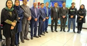 بازدید هیئت رئیسه انجمن نمایشگاه های بین المللی کشور از تحریریه تیتر کوتاه