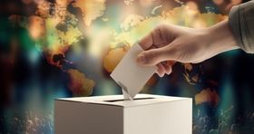 جهان در شور و هیجان انتخابات + عکس
