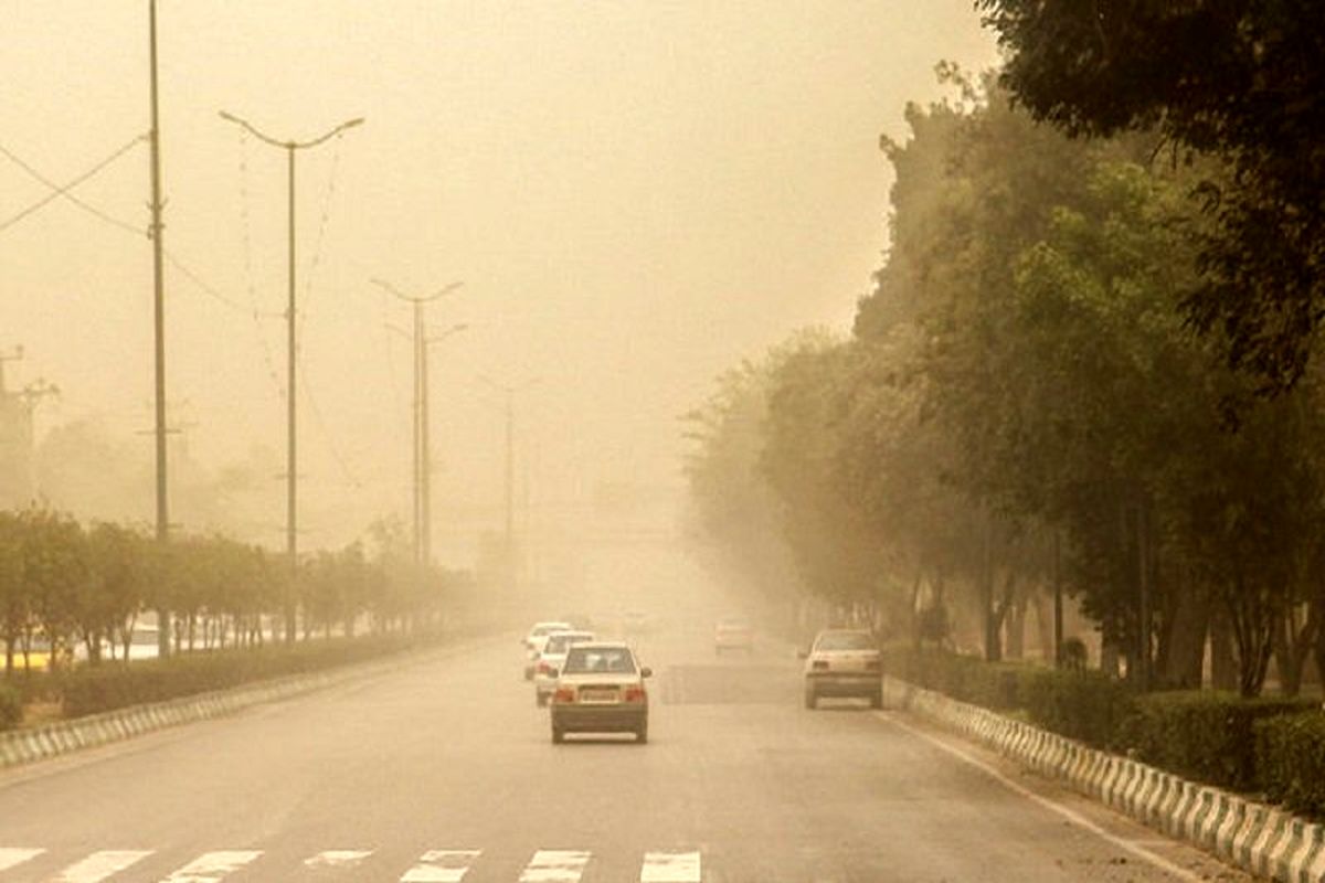 وضعیت بحرانی هوا در تهران + عکس
