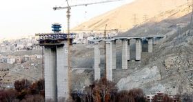 آغاز به کار ساخت پیچیده ترین عملیات مهندسی کشور / بزرگترین پل غرب آسیا ساخته می شود