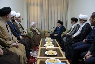 مقتدی صدر به دیدار مرجع شیعیان رفت 