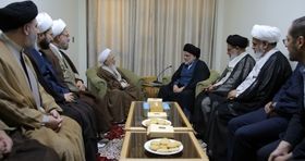 مقتدی صدر به دیدار مرجع شیعیان رفت 
