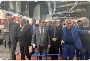 بازدید مقامات اتاق بازرگانی، صنایع، معادن و کشاورزی ایران از ایران کانماین ۲۰۲۵