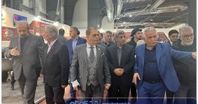 بازدید مقامات اتاق بازرگانی، صنایع، معادن و کشاورزی ایران از ایران کانماین ۲۰۲۵