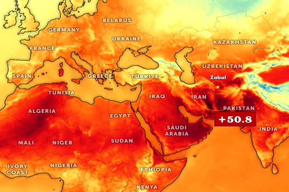 این شهر ایران گرم‌ترین نقطه زمین شد