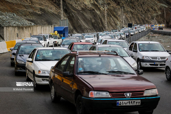 ترافیک سنگین در کندوان و سوادکوه