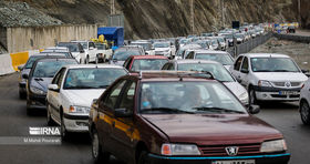 ترافیک سنگین در کندوان و سوادکوه