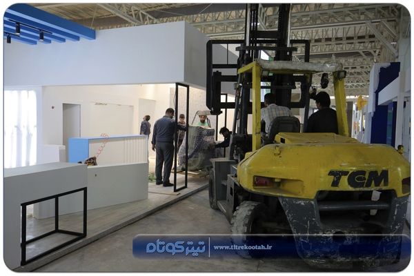 تصاویر | غرفه سازی کانماین ۲۰۲۵ به مرحله آخر رسید