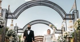 عروسی شیدا خلیق / حضور نوید محمدزاده و سایر سلبریتی‌ها