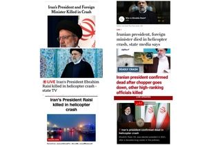 بازتاب ویژه شهادت رئیس جمهور ایران در رسانه های بین الملل