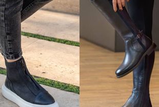 زمستان را با کفش زمستانی زنانه شیک و کیف چرمی جذاب تجربه کنید
