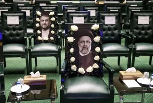 جای خالی رئیس جمهور شهید در مجلس دوازدهم + عکس