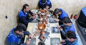 آموزش صنایع دستی به زندانیان در کردستان