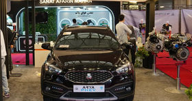 نخستین خودروی هیبریدی ایرانی رونمایی شد+ عکس