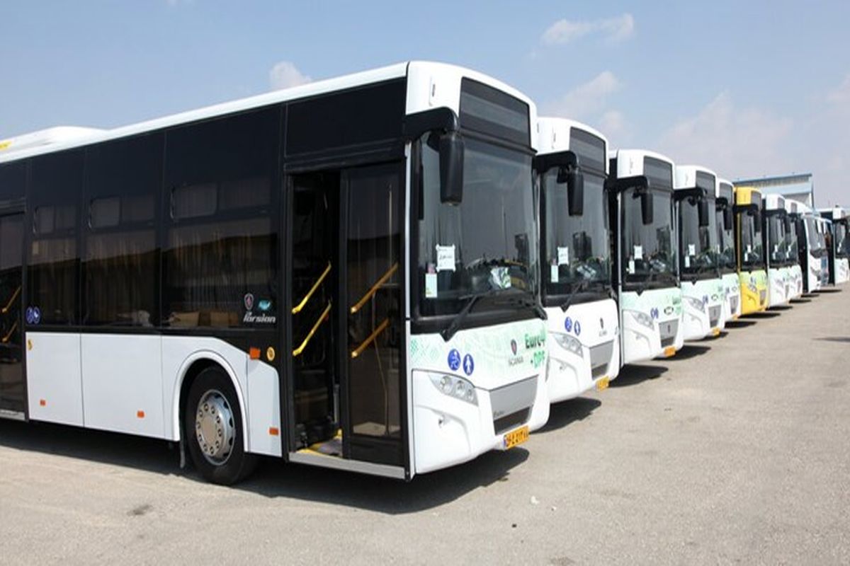 ورود ۹۷ اتوبوس جدید به تهران