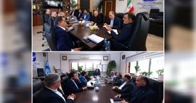 دیدار هیات مدیره جدید انجمن برگزارکنندگان نمایشگاه‌ های بین‌ المللی ایران با بیک زاده