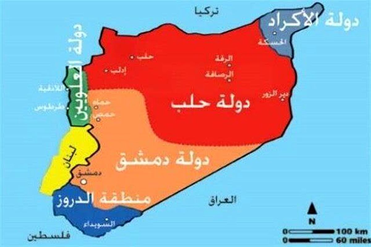 توطئه‌ رژیم صهیونیستی برای تجزیه سوریه