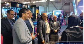 بازدید رییس اتاق بازرگانی تهران از نمایشگاه حمل و نقل و لجستیک
