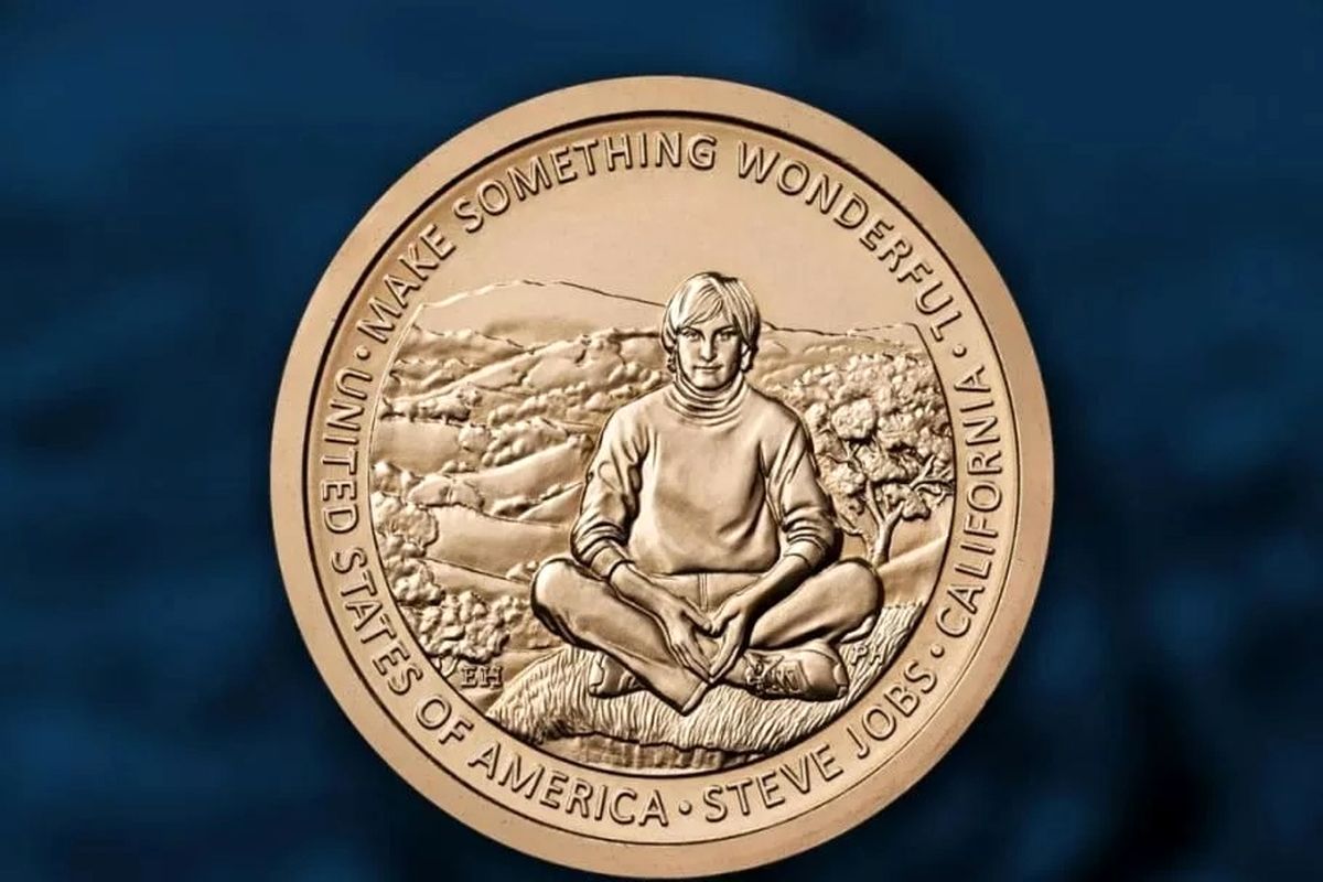 آمریکا به زودی سکه با طرح استیو جابز ضرب می کند