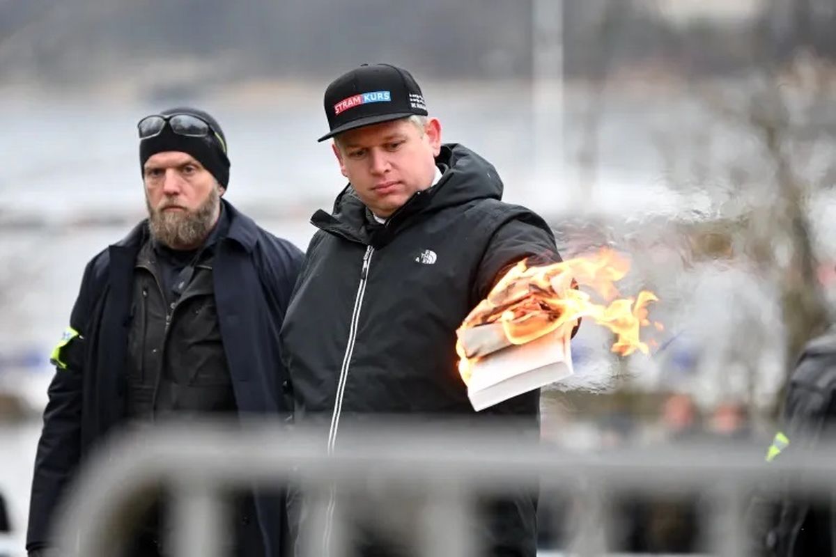 آتش زدن قرآن در سوئد