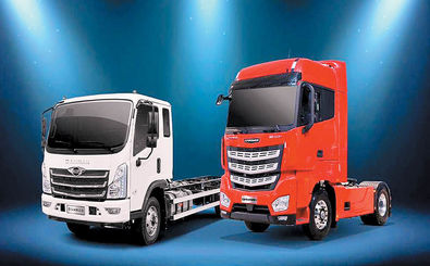 قیمت جدید و رسمی کامیون های در نمایشگاه ها + جدول 