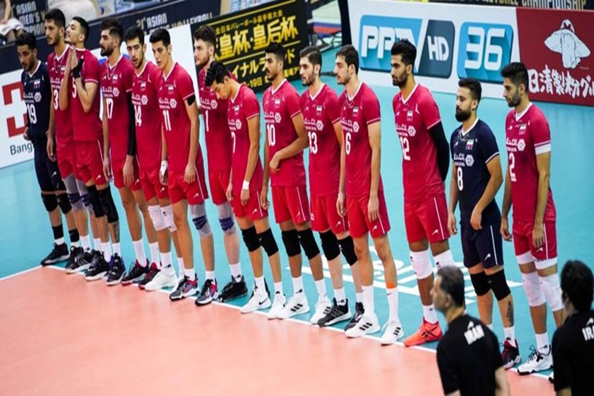 والیبال ایران همچنان بهترین در آسیا