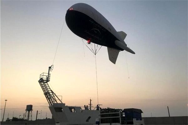 خدمات بالن فضایی در مرز مهران