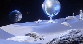 این شرکت برای انسان روی ماه شهر می سازد