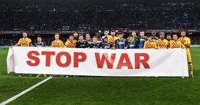 پیام فوتبال برای جنگ روسیه و اوکراین