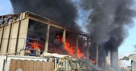 مقر موساد اسرائیل با خاک یکسان شد + ببینید