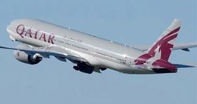 غول هواپیمایی قطر به فرودگاه امام رسید