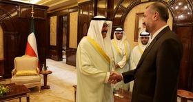 دیدار وزیر خارجه با نخست وزیر کویت