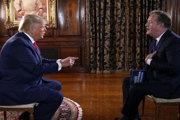 مصاحبه عجیب ترامپ همراه با فحاشی / او مجری را احمق خطاب کرد!