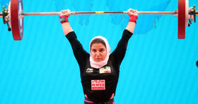 دختر وزنه بردار ایرانی هم مهاجرت کرد؟